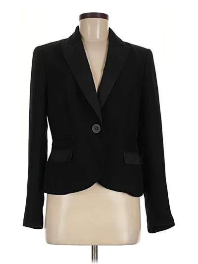 Pre-owned Nine West Blazer Jacket In Black