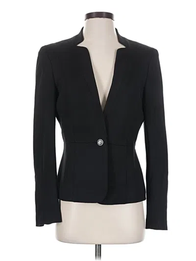 Pre-owned Nine West Blazer Jacket In Black