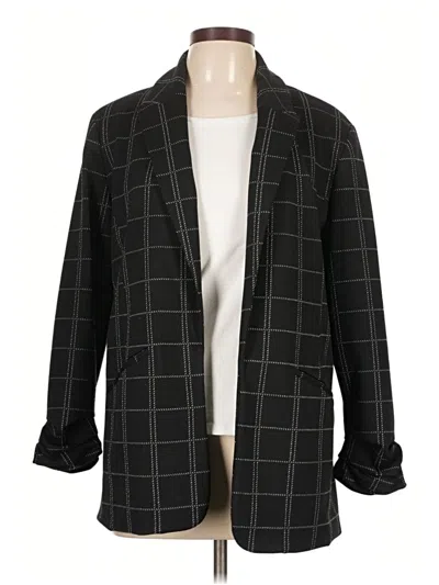Pre-owned Nine West Blazer Jacket In Black