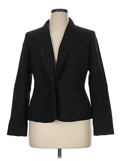 Pre-owned Nine West Blazer Jacket In Black