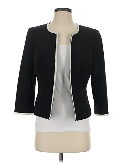 Pre-owned Nine West Blazer Jacket In Black