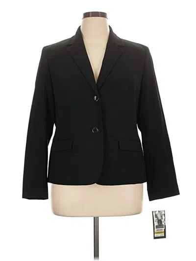 Pre-owned Nine West Blazer Jacket In Black