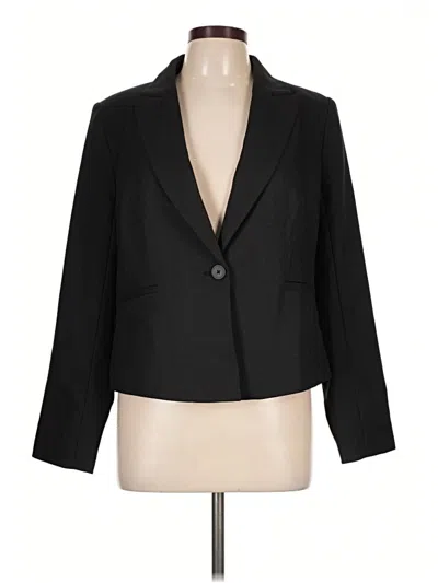 Pre-owned Nine West Blazer Jacket In Black