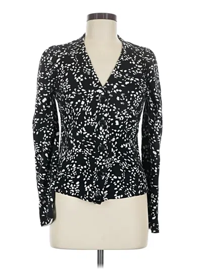 Pre-owned Nine West Blazer Jacket In Black