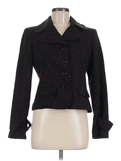 Pre-owned Nine West Blazer Jacket In Black