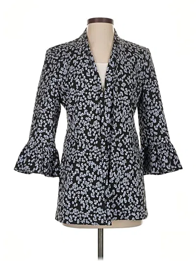 Pre-owned Nine West Blazer Jacket In Blue