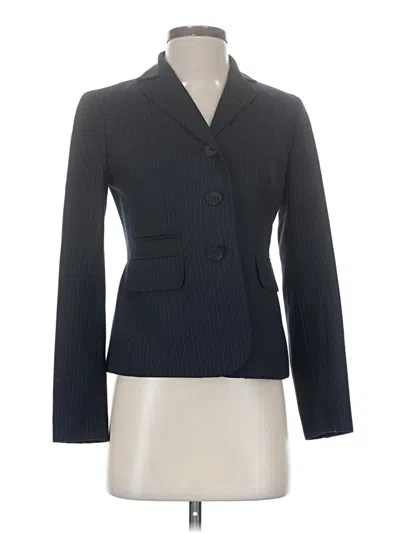 Pre-owned Nine West Blazer Jacket In Blue
