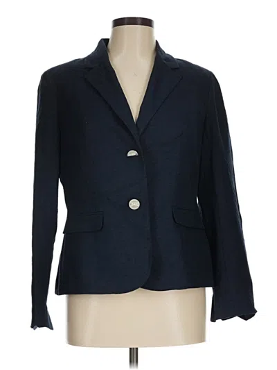 Pre-owned Nine West Blazer Jacket In Blue