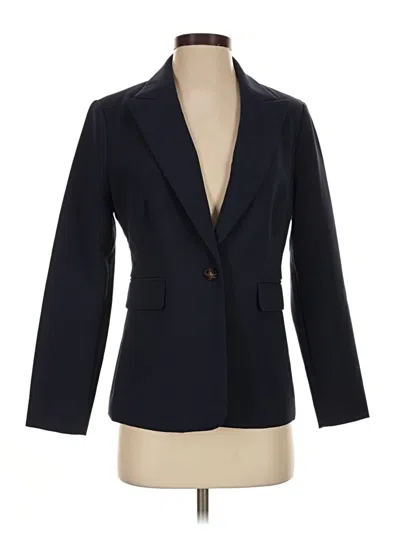 Pre-owned Nine West Blazer Jacket In Blue