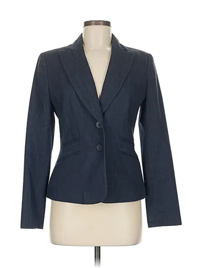 Pre-owned Nine West Blazer Jacket In Blue