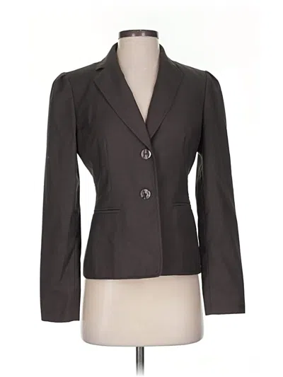 Pre-owned Nine West Blazer Jacket In Brown