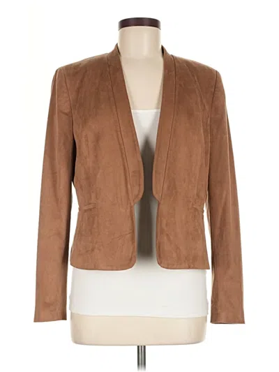 Pre-owned Nine West Blazer Jacket In Brown