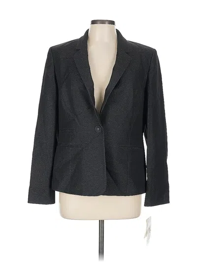 Pre-owned Nine West Blazer Jacket In Gray