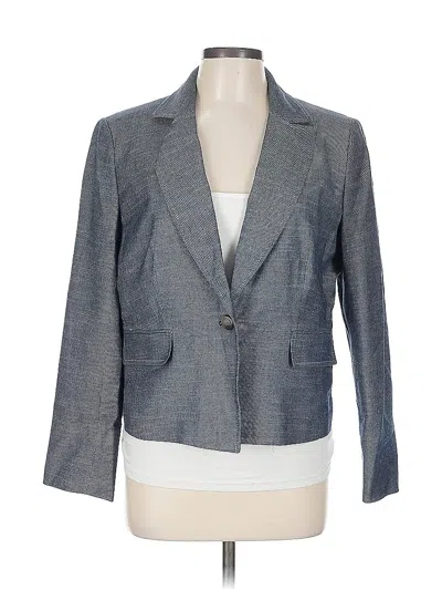 Pre-owned Nine West Blazer Jacket In Gray