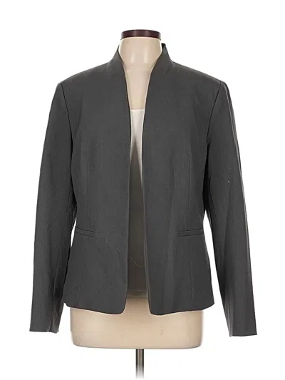 Pre-owned Nine West Blazer Jacket In Gray
