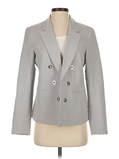 Pre-owned Nine West Blazer Jacket In Gray