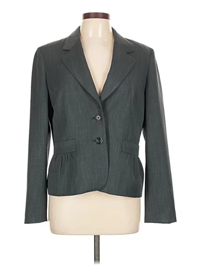 Pre-owned Nine West Blazer Jacket In Gray