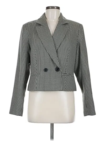 Pre-owned Nine West Blazer Jacket In Gray
