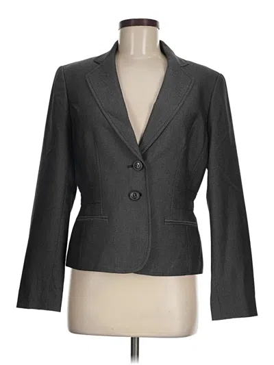 Pre-owned Nine West Blazer Jacket In Gray