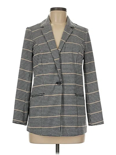 Pre-owned Nine West Blazer Jacket In Gray