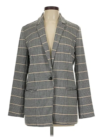 Pre-owned Nine West Blazer Jacket In Gray