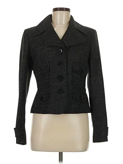 Pre-owned Nine West Blazer Jacket In Gray