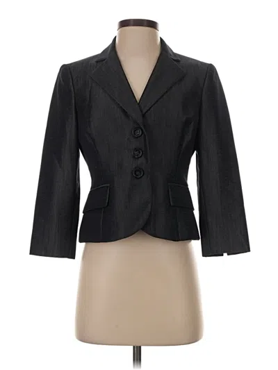 Pre-owned Nine West Blazer Jacket In Gray