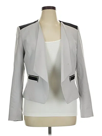 Pre-owned Nine West Blazer Jacket In Gray