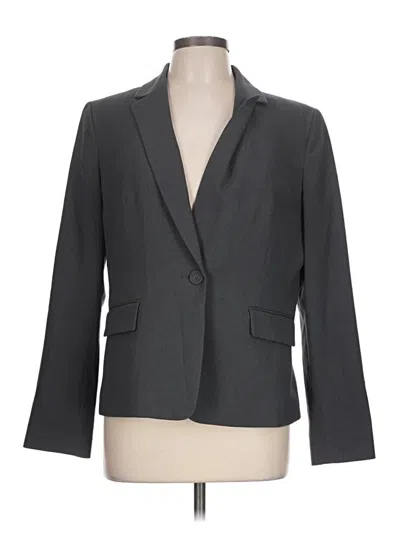Pre-owned Nine West Blazer Jacket In Gray