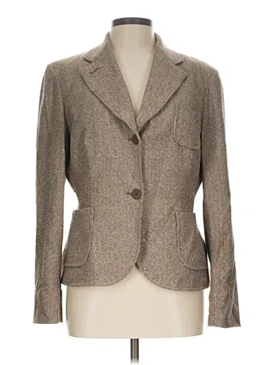 Pre-owned Nine West Blazer Jacket In Gray