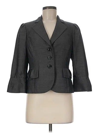 Pre-owned Nine West Blazer Jacket In Gray