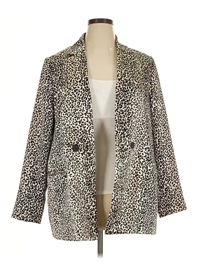 Pre-owned Nine West Blazer Jacket In Ivory