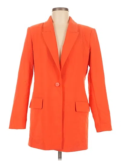 Pre-owned Nine West Blazer Jacket In Orange