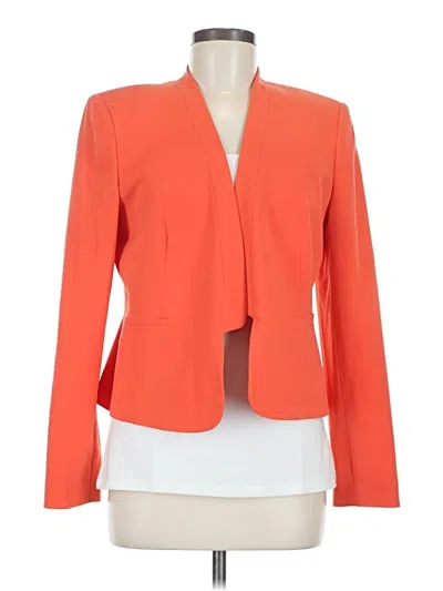 Pre-owned Nine West Blazer Jacket In Orange