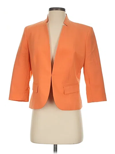 Pre-owned Nine West Blazer Jacket In Orange