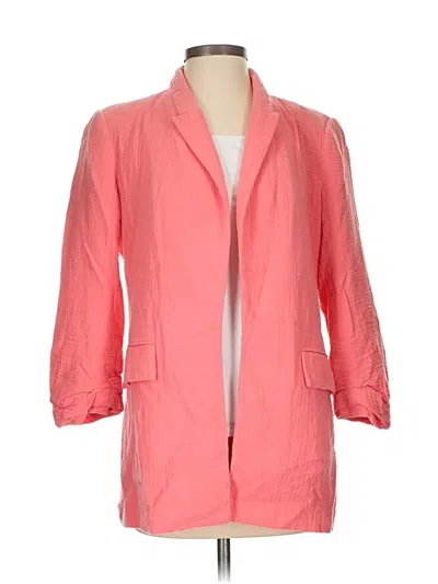 Pre-owned Nine West Blazer Jacket In Pink
