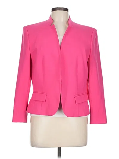 Pre-owned Nine West Blazer Jacket In Pink
