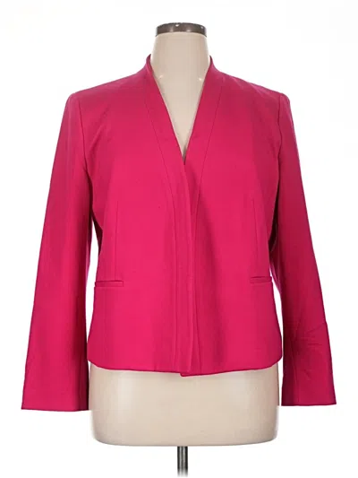 Pre-owned Nine West Blazer Jacket In Pink