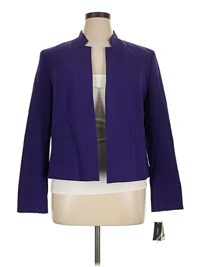 Pre-owned Nine West Blazer Jacket In Purple