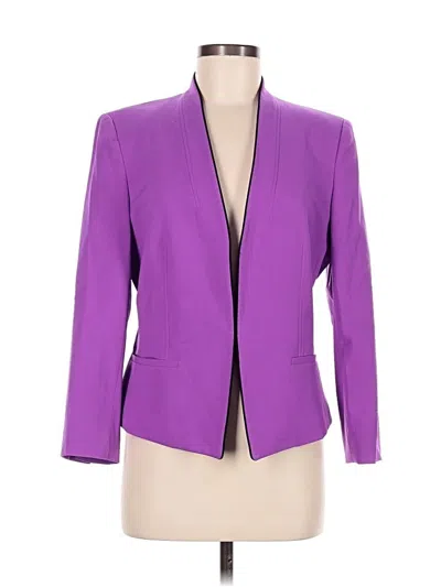 Pre-owned Nine West Blazer Jacket In Purple