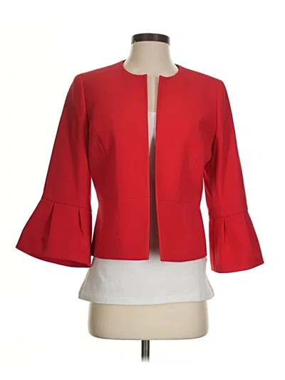 Pre-owned Nine West Blazer Jacket In Red