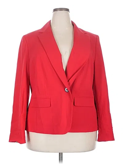 Pre-owned Nine West Blazer Jacket In Red