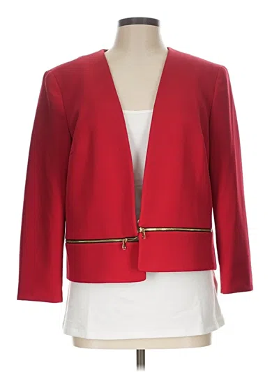 Pre-owned Nine West Blazer Jacket In Red