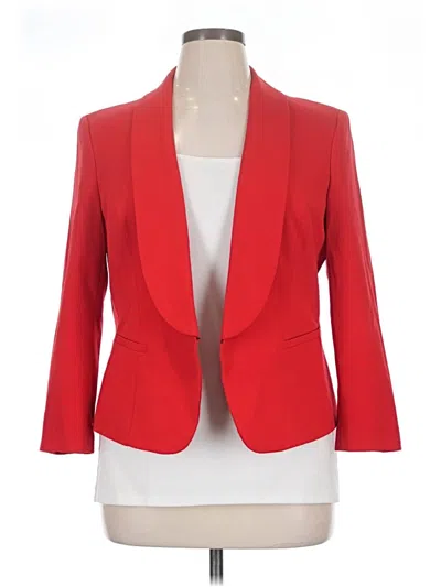 Pre-owned Nine West Blazer Jacket In Red