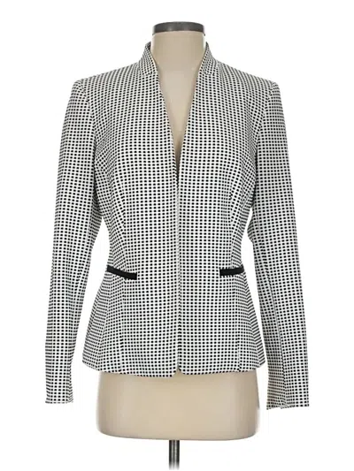 Pre-owned Nine West Blazer Jacket In White