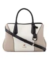 Nine West Bloomfield Medium Satchel Bag In Milk Multi