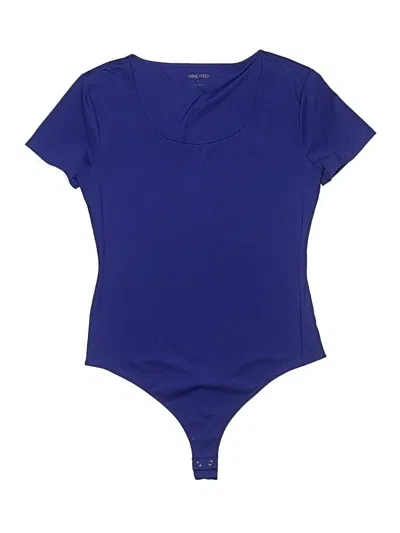 Pre-owned Nine West Bodysuit In Blue