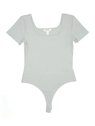 Pre-owned Nine West Bodysuit In Gray