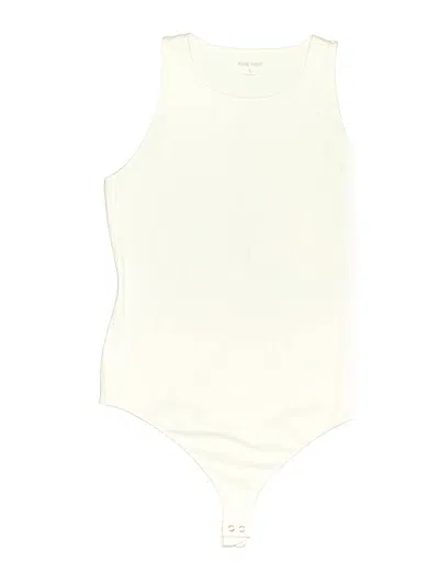 Pre-owned Nine West Bodysuit In Ivory