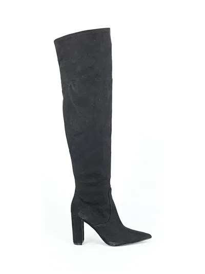 Pre-owned Nine West Boots In Black